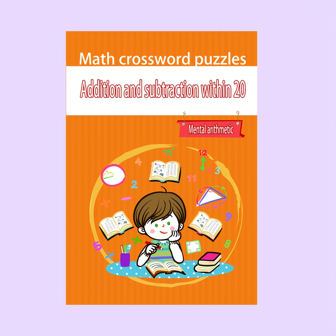 32 Pages Of Addition And Subtraction Practice, Math Mental Game, Consolidating Basic Math Skills, Number Tracing Writing Aids Workbook