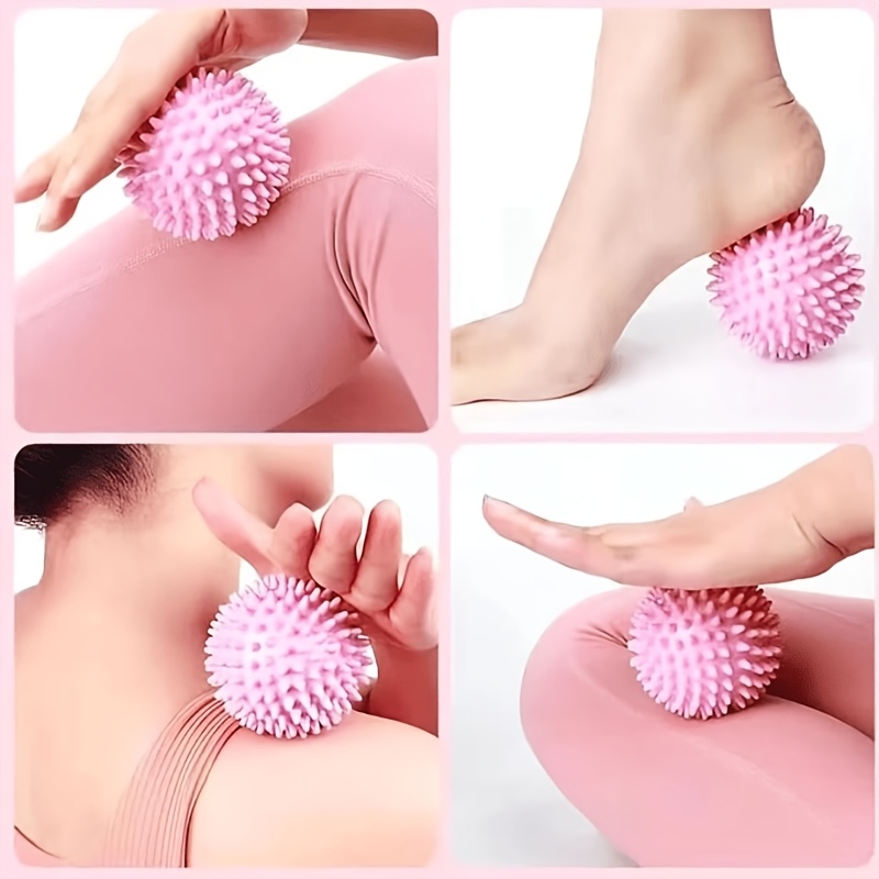Hedgehog-Pattern Foot Massage Ball for Yoga and Acupoint Therapy