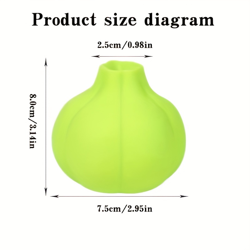 1pc Pelador de Ajo de Silicona Portátil, Herramienta para Pelar Alimentos en la Cocina, Pelador de Ajo Rápido y Sin Manos, Herramienta de Cocina Conveniente y Fácil de Limpiar