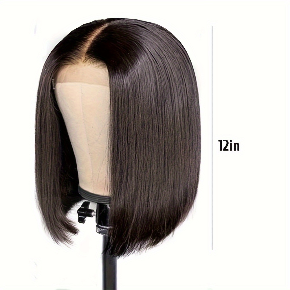 short straight bob wigs 12inch short to medium straight hair lace closure wigs straight bob lace front wigs