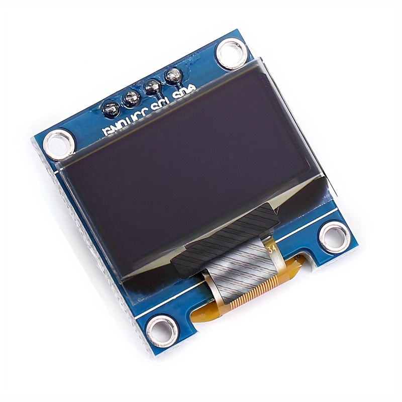 

High-resolution 0.96" Oled Display Module, 128x64 Pixels, Iic Compatible, Low Power Consumption, Wide Viewing Angle - Blue