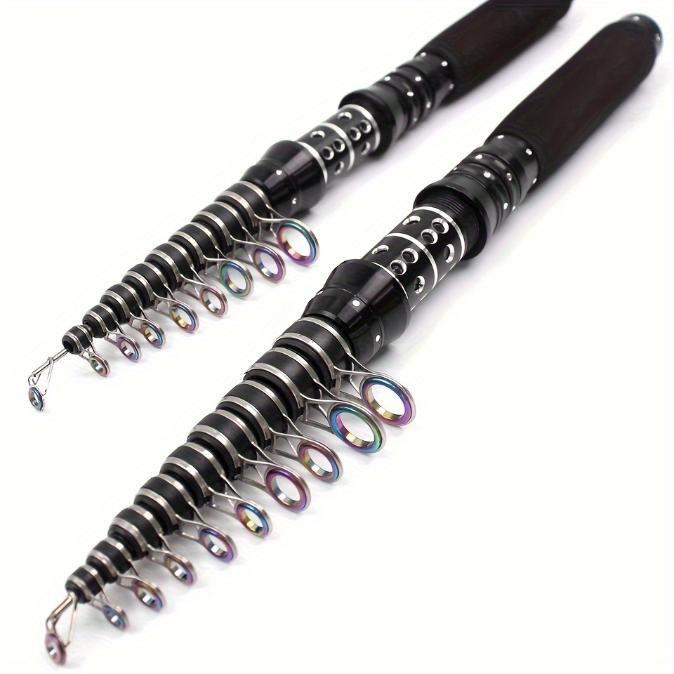 12 ft 60 fishing pole 12'ft Fiber Glass Poke The pole fishing rod has lightweight black guide rings from 50mm to 12mm VIGOR CARP 60 REEL +