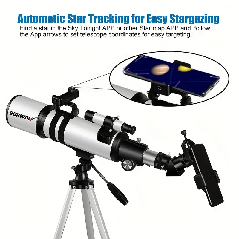 1.25" Telescope Focuser - 65mm Travel Reflective Focuser For Astronomical Telescopes
