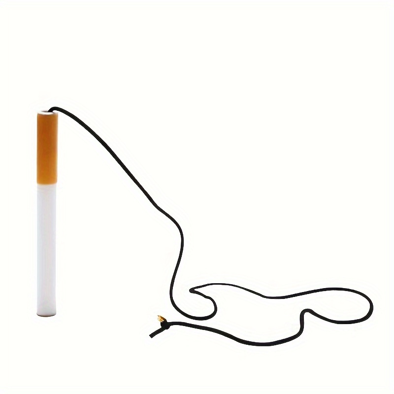 5pc disappearing cigarette magic trick set for parties plastic no electricity needed non prop banknotes featherless close up magic for boys april fools day gag gift details 3