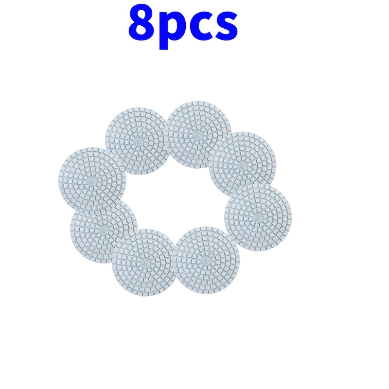 8pcs -one Grinding Discs, Sanding Pads, Tile Trimming Grinding Discs, Polishing Pads, Ceramic Tile Trimming, Diamond Grinding Discs