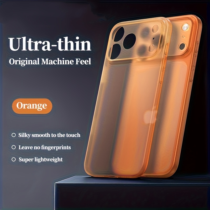 TEMU Phone Case - Ultra-thin Phone Case For Iphone 17 Pro Max, New Frosted Matte End, Cooling And Protective Case, High-quality Protective Case For