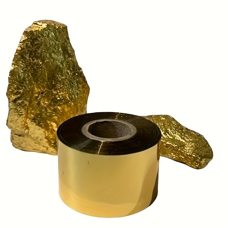 premium golden foil roll for temple 4cm x 120m alloy craft line for home decor and artistic engravings details 1