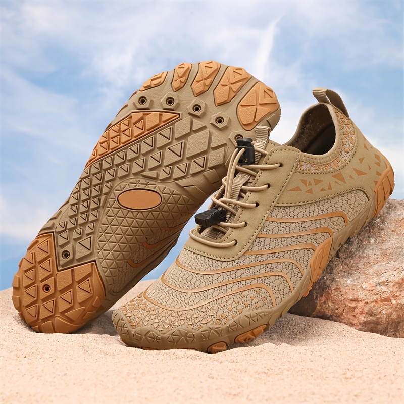 TEMU Outdoor Creek Shoes - Soft Sole - Quick- Shoes - Anti-slip Hiking Shoes - Breathable Five-toe Shoes - Training Shoes - Kayaking Shoes - Diving