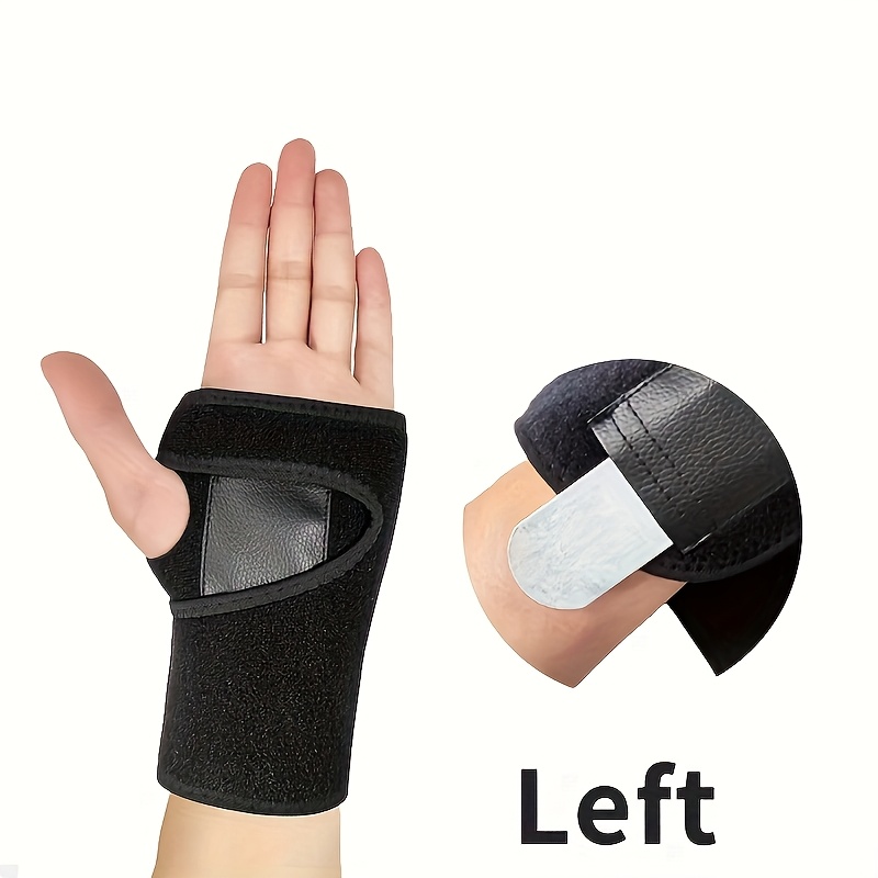 Adjustable Wrist Support Strap, Suitable For Mouse Hand Fixed Joints Detachable Wrist Strap - Durable Polyester Blend Fabric, Closure