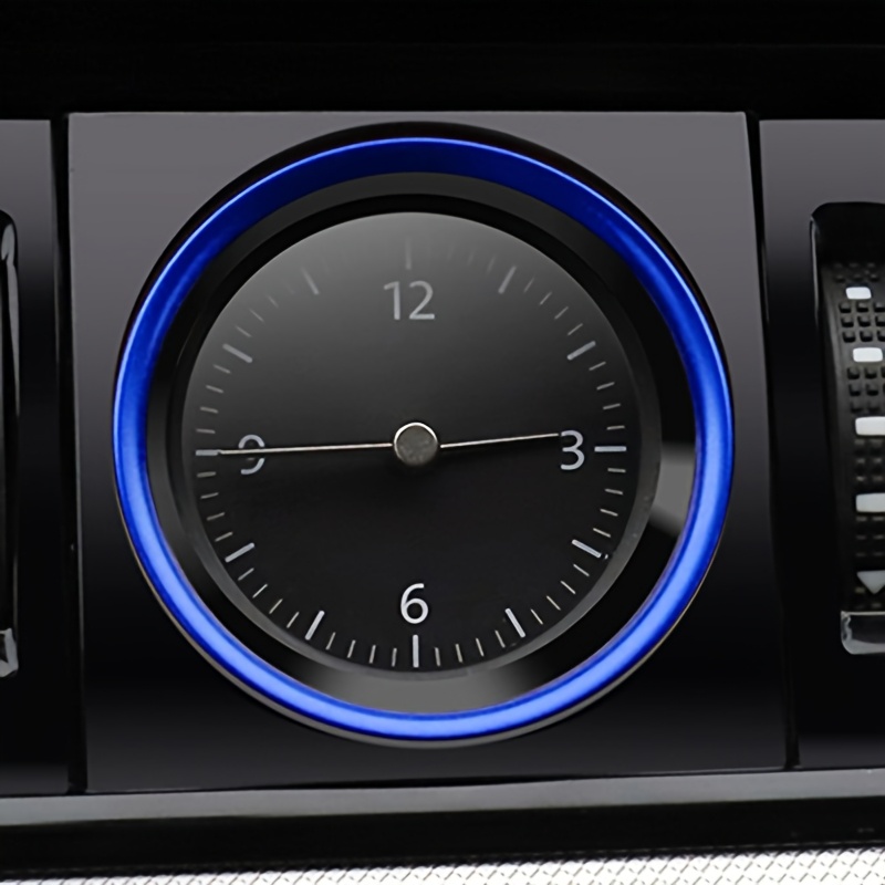 Car Supplies Car Interior Kit Aluminum Alloy Decorative Ring Center Console Clock Car Modification Decorative Ring Suitable For New 19-22cc B8