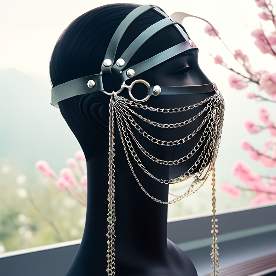 Faux leather tassel accessory