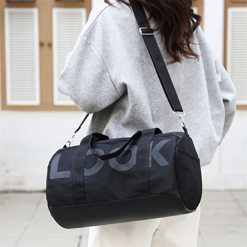 TEMU Women's Crossbody Bag, Single Shoulder Bag, Lightweight Large Capacity Mommy Bag, Travel Bag, Postpartum Bag, Extra Long Strap With Handheld