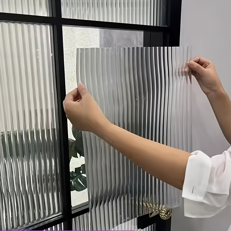 TEMU Roll Of No. Changhong Glass Film With Translucent Semi-transparent Shadow, Suitable For , Living Rooms