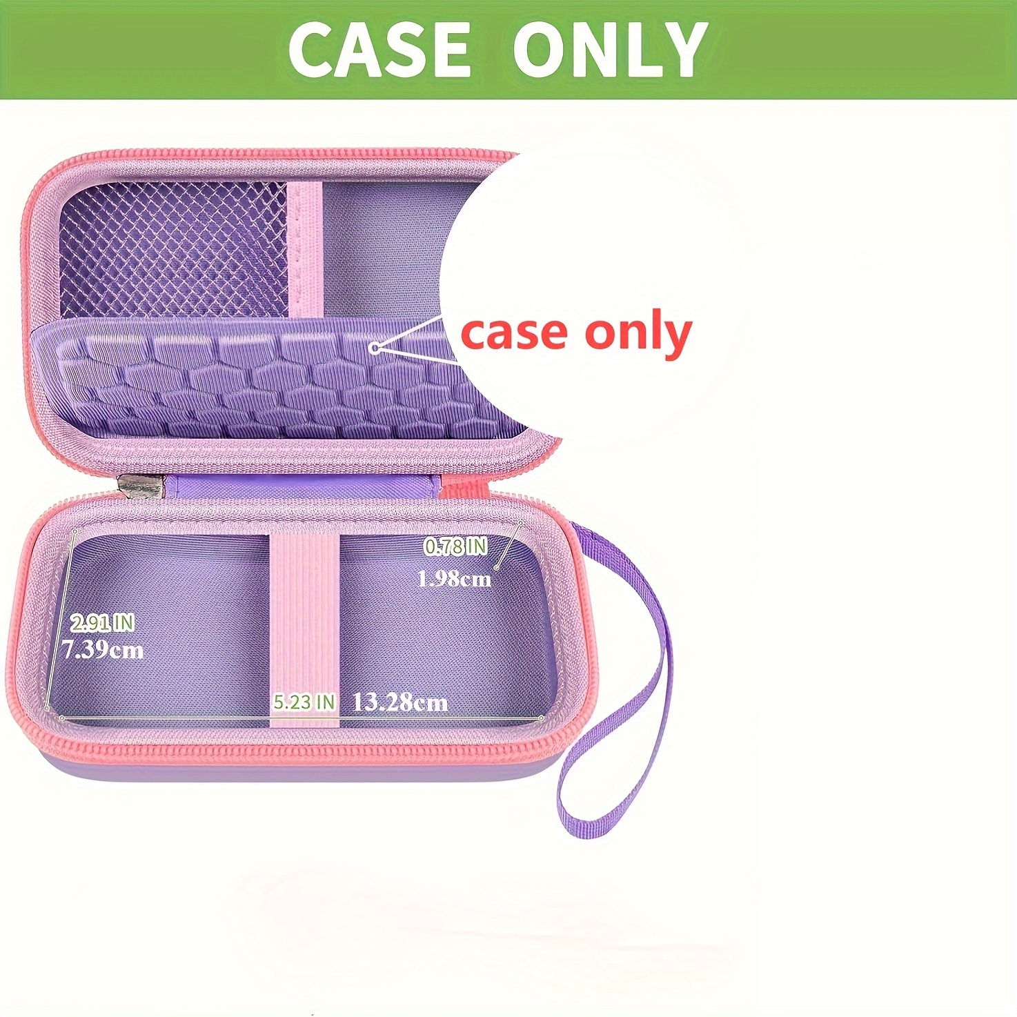 

Toy Smartphone Case Compatible With /for Joozfee/for /for , Learning Toys Holder For Phone, Sd Card, Over 7 Years Age- Purple