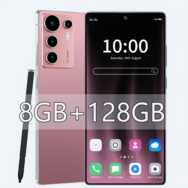 C26 Ultra Unlocked Phone | 6.8-inch Touch Tablet, 8+128gb Storage, Dual Standby, Front And Rear Hd Cameras, Built-, Ultra-long , Includes Headphones, Phone Case, Screen Protector, Type-c Data Cable