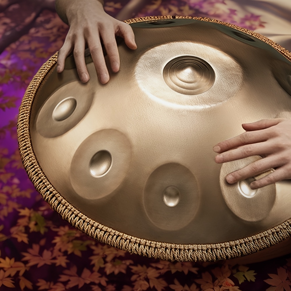 大人用ヨガに適したdマイナー調のハンドパン・ドラム 音楽瞑想器具