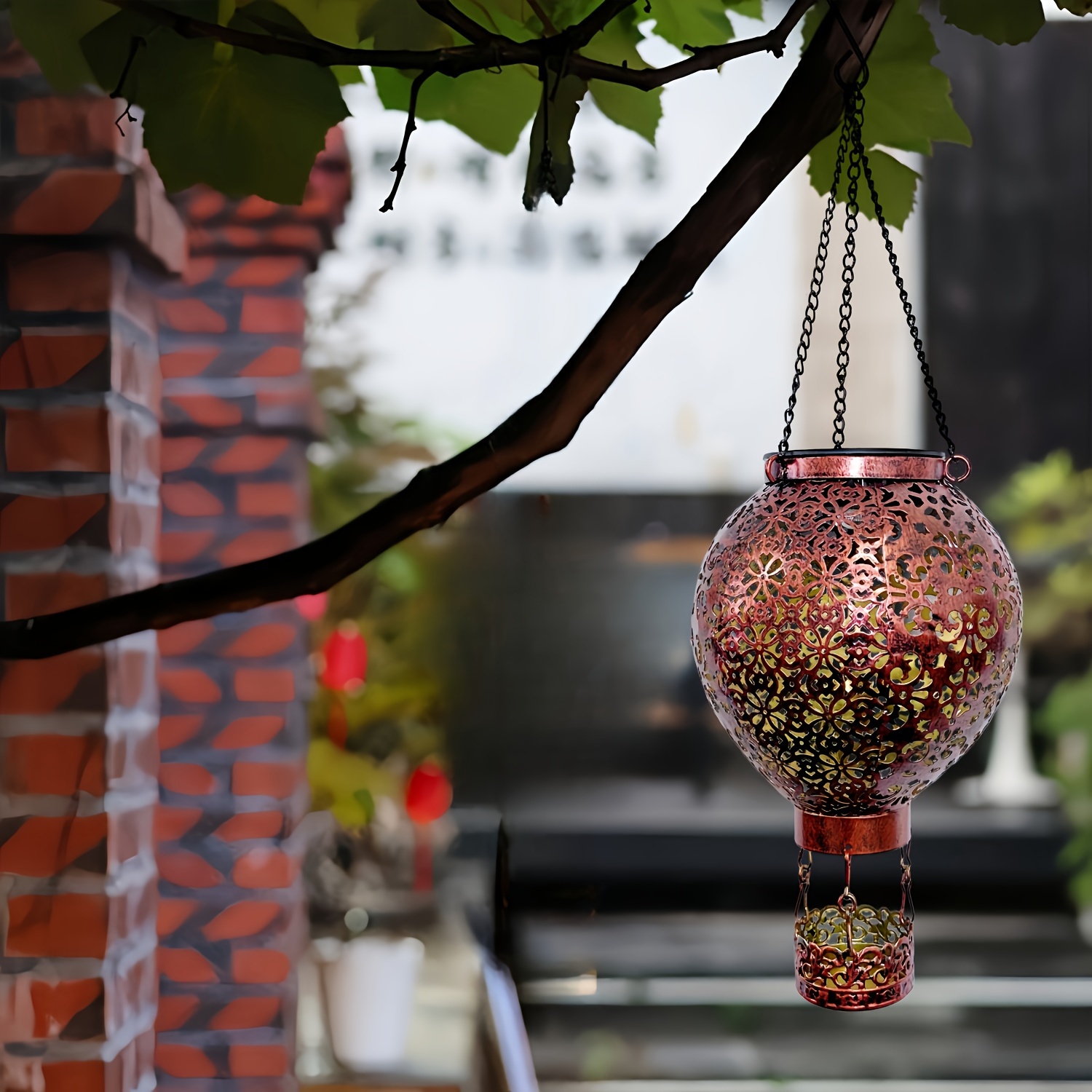 Metal Retro Projection Lantern