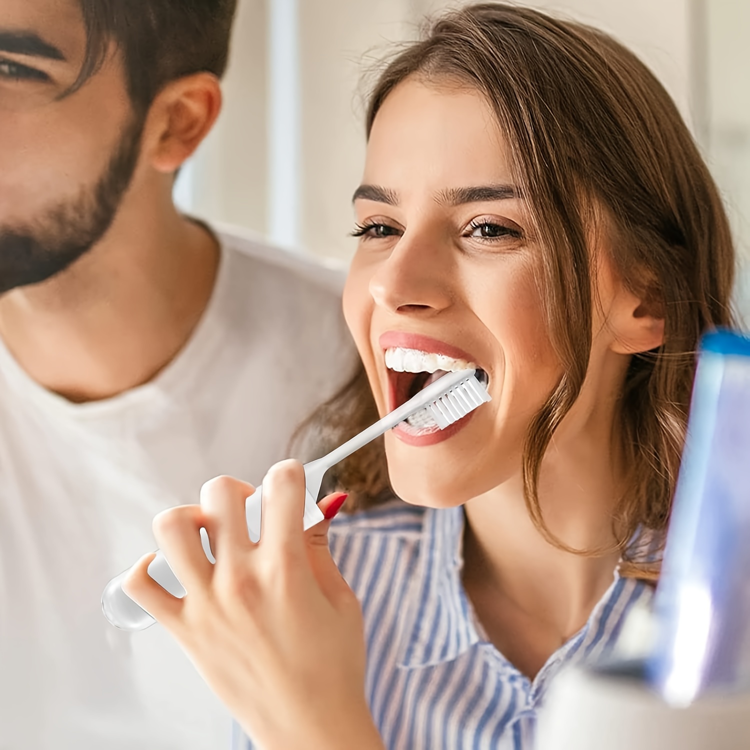 12pcs Portable Folding Toothbrush Set with Soft Bristles and Toothpaste