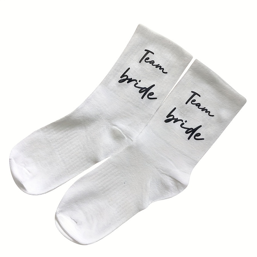 wedding bridal party socks bachelorette party decorations Temu Spain