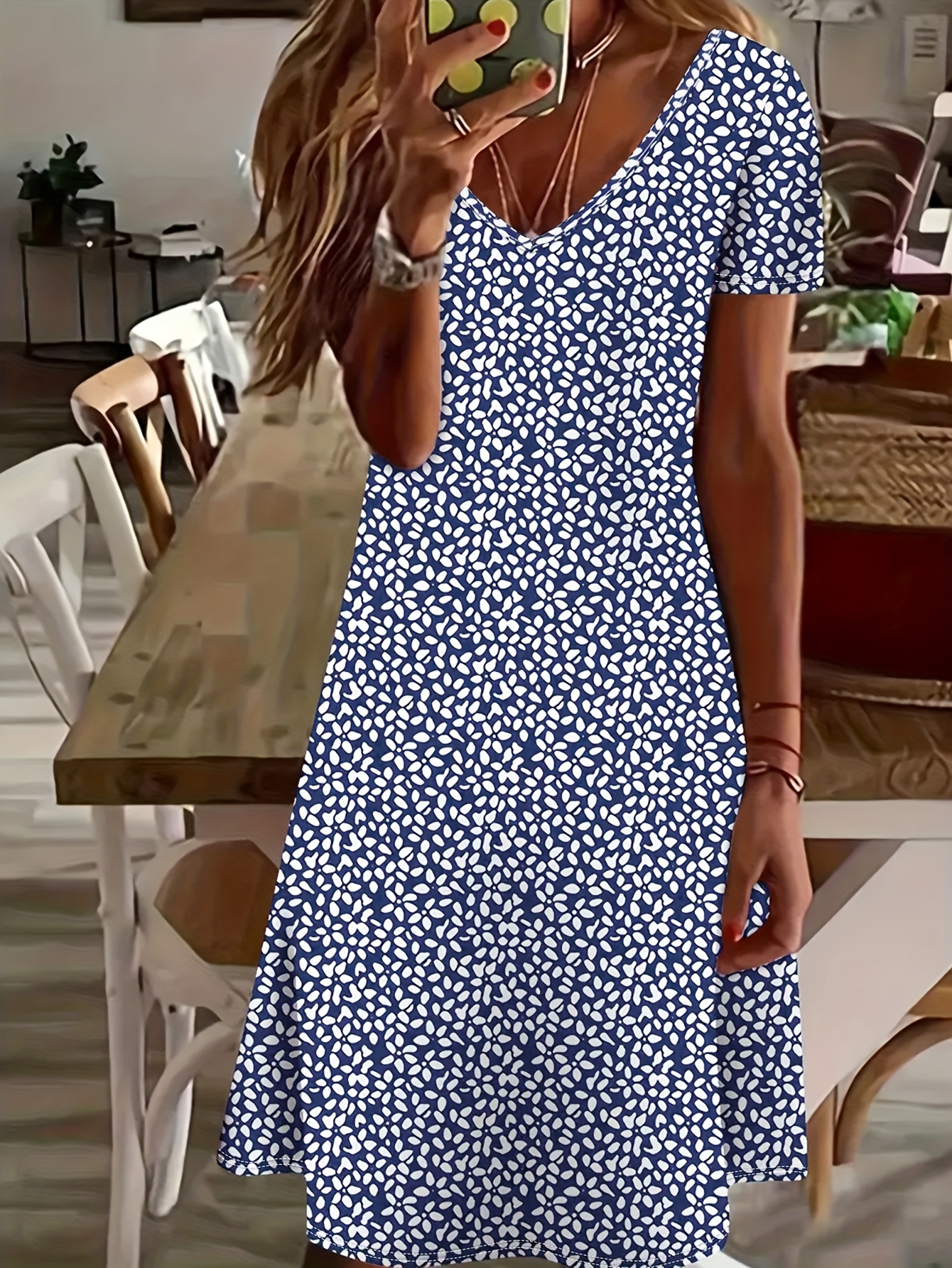 strapless open back dress Tika Cabaret Dress One Color Peplum Short Sleeve Tight Mini Dress main image 1