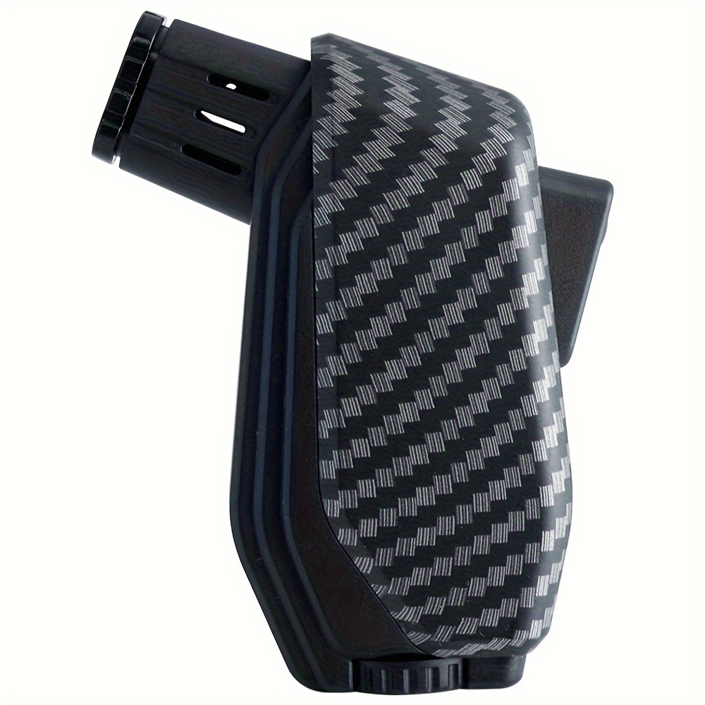 TEMU Powerful Refillable Fuel Flame Lighter, Made Of Alloy And Abs Plastic, Adjustable Flame Height Function, Windproof And Easier To Use Experience,
