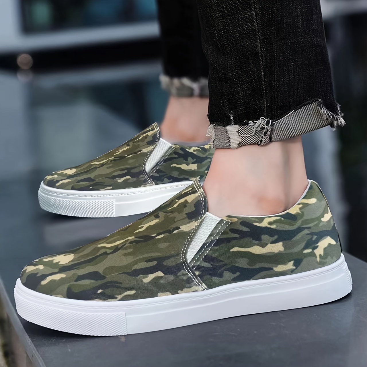 Calzado Tenis Skatista Camuflado Tenis Deportivo Skate Old Skool