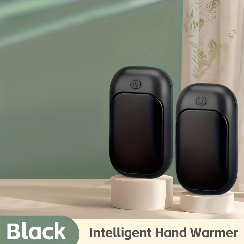 Image of 2pcs Set Rechargeable Hand Warmer, Magnetic Electric Hand Warmer, Reusable Hand Warmer, Usb Charging Portable Hand Warmer, Popular Outdoor Camping Gift, Best Gift For Christmas Holiday To Send