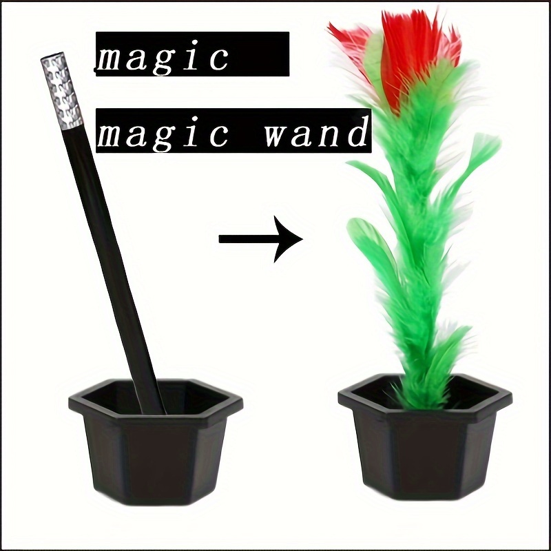 

Magic Potted Plant Trick, Plastic , For Birthday Prank, Christmas, Halloween, Valentine's Day Decoration, With No Battery Required