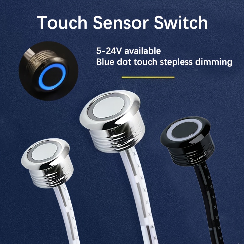 1  way touch sensor switch with dimmer   dimmable led compatible for led strip recessed low voltage panel suitable for ceiling fixtures touch panel dimmer switch for office