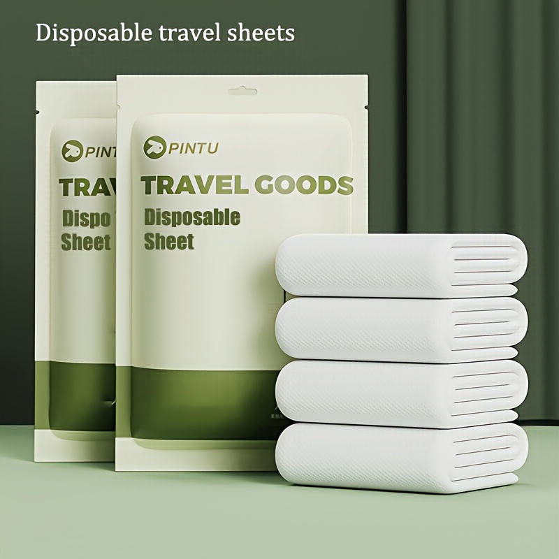 

1 Piece Disposable Travel Sheet, Portable Bed Sheet, Increased Thickening, Tear Resistant, Not Breakable, , Hotel Rest, Outdoor Adventure Washable Sheets