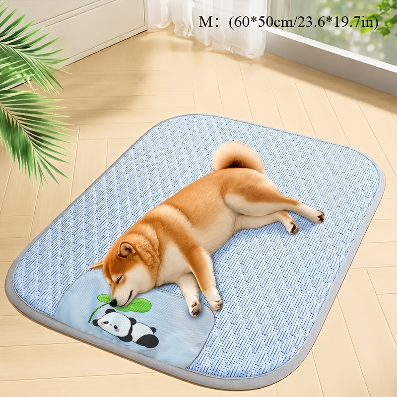 TEMU Dog Cooling Mat, Dog Bed, Summer Cooling Sleeping Mat, Cooling Mat, Suitable For , Designed Specifically For Pets In The Summer. Used As A Cool