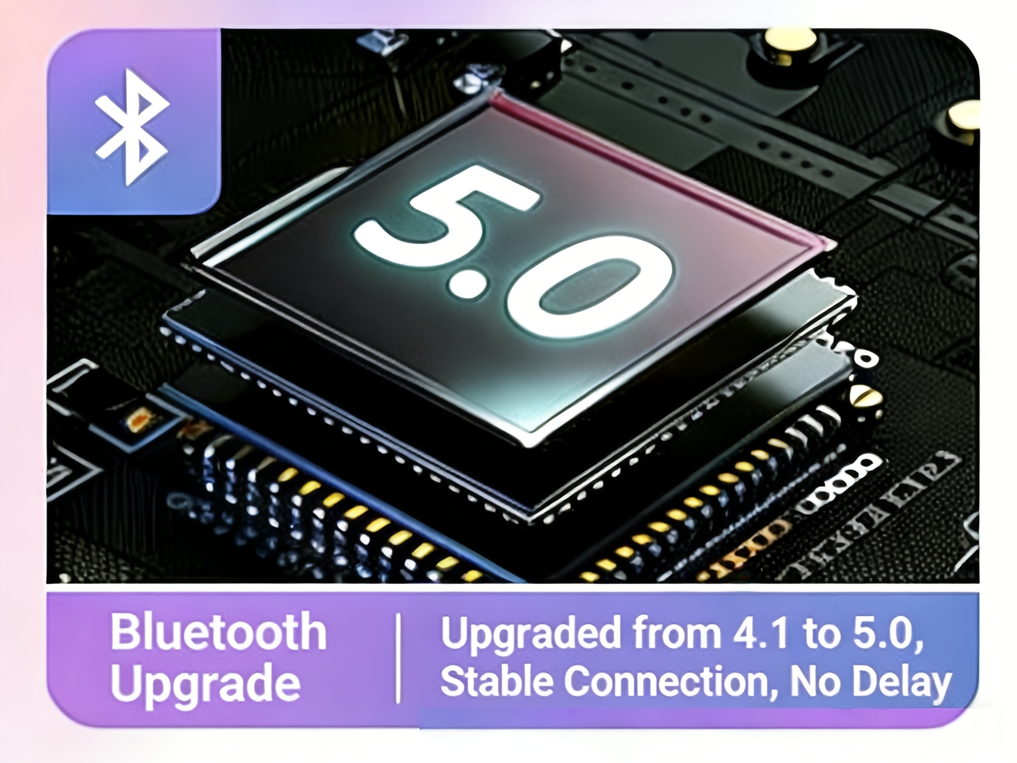 Auriculares Inalámbricos Over-Ear JBL Tune 510BT | Auténticos, Batería de Larga Duración de 40H, Carga Rápida de 5 Minutos, Plegables y Portátiles, Bajos Puros, 75 Años de Herencia Acústica JBL, Aislamiento de Sonido, Inalámbricos, Batería de Polímero de Litio