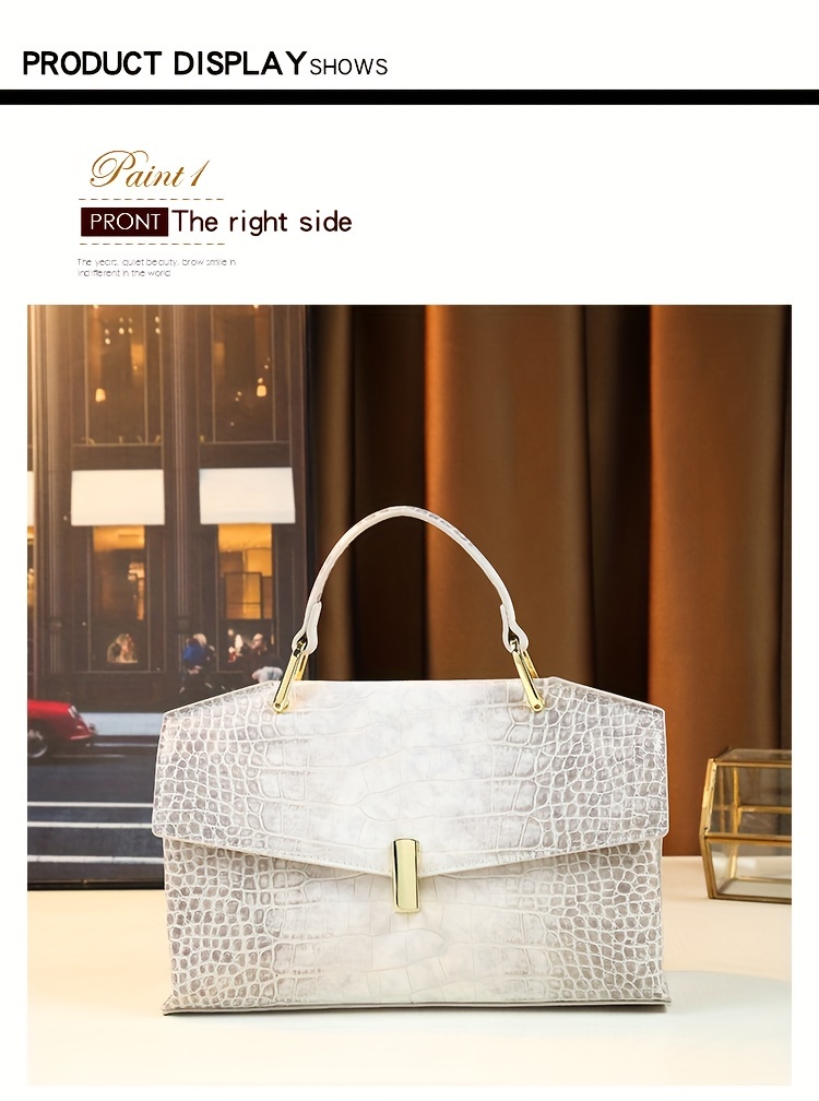 Crocodile pattern close-up