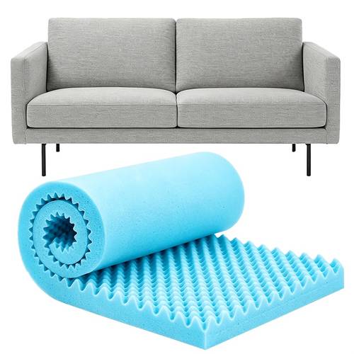 imagem do item esponja de uma com flores, almofada de substituição para sofá, corrige sofás encolhidos, o problema de sofás encolhidos e ondulados de uma só vez, sem , não desmancha, adequada para sofás, salas de estar, cadeiras de jantar e muito mais