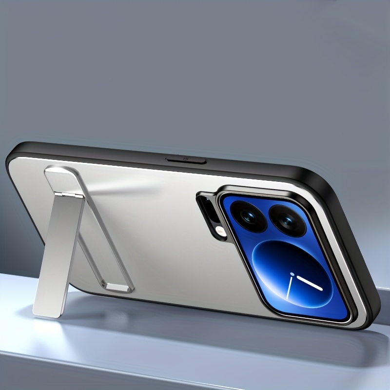 TEMU Phone Case - Innovative Concealed Phone Case With A Stand, Designed For Xiaomi 17/17 Pro/17 Pro Max, Showcasing A Matte End, Adjustable Support,