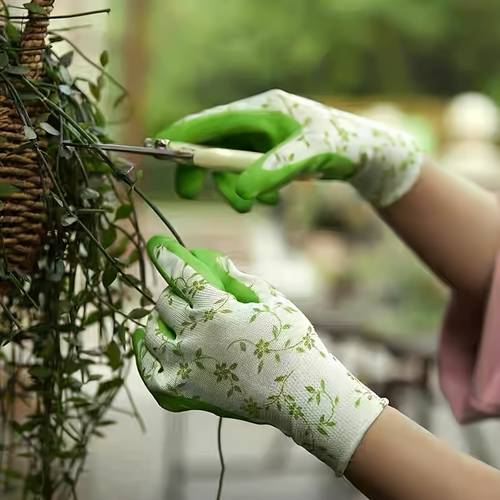 2 4pcs professional gardening gloves thickened anti puncture anti thorn design for planting lawn care and pruning durable non slip breathable comfortable for garden flower arrangement and landscaping ideal for beginners and professionals garden gloves thorn glove gardening anti slip glove s farm garden accessory gloves for gardening gloves for garden garden gloves female s for men s for women construction gloves