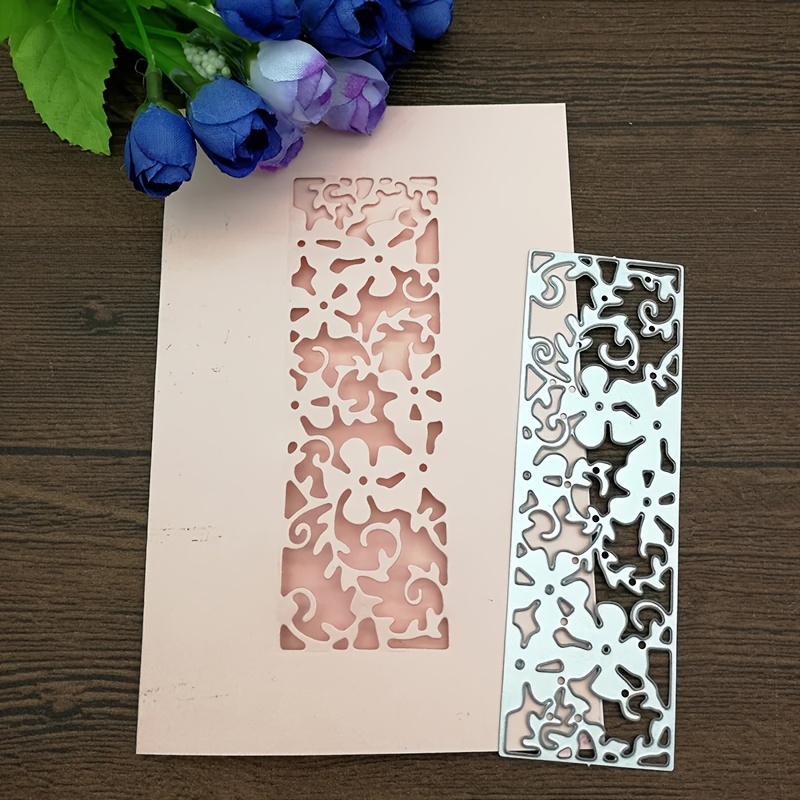 

1pc Découpe en métal, pochoir, outils de découpe et de gaufrage de fleurs pour la fabrication de cartes, le scrapbooking, l'album et les loisirs créatifs.