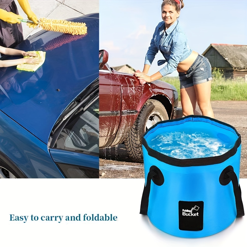 2pcs Collapsible Bucket Water Storage Containers