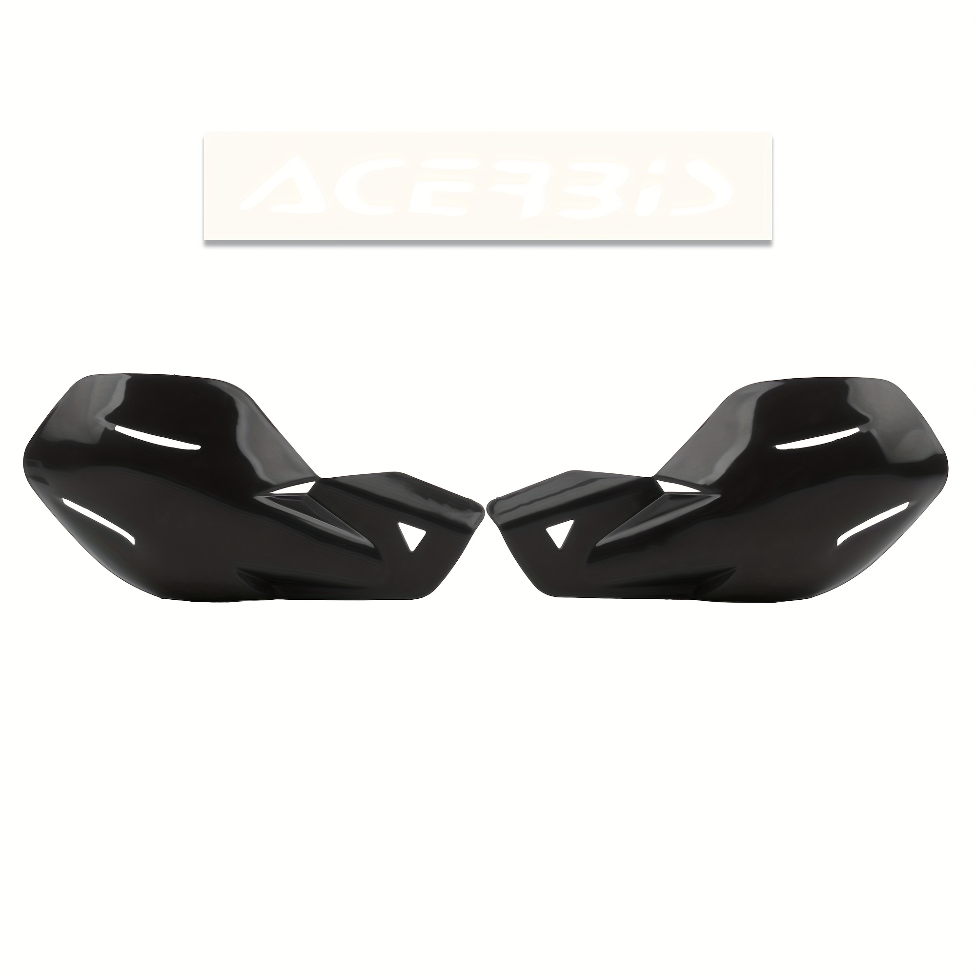 TEMU 22mm 7/8" Motorcycle Motocross Pp Plastic Hand Guard Protector For Kawasaki For Bicyclemotocross Atv Universal Accessories With Mounting