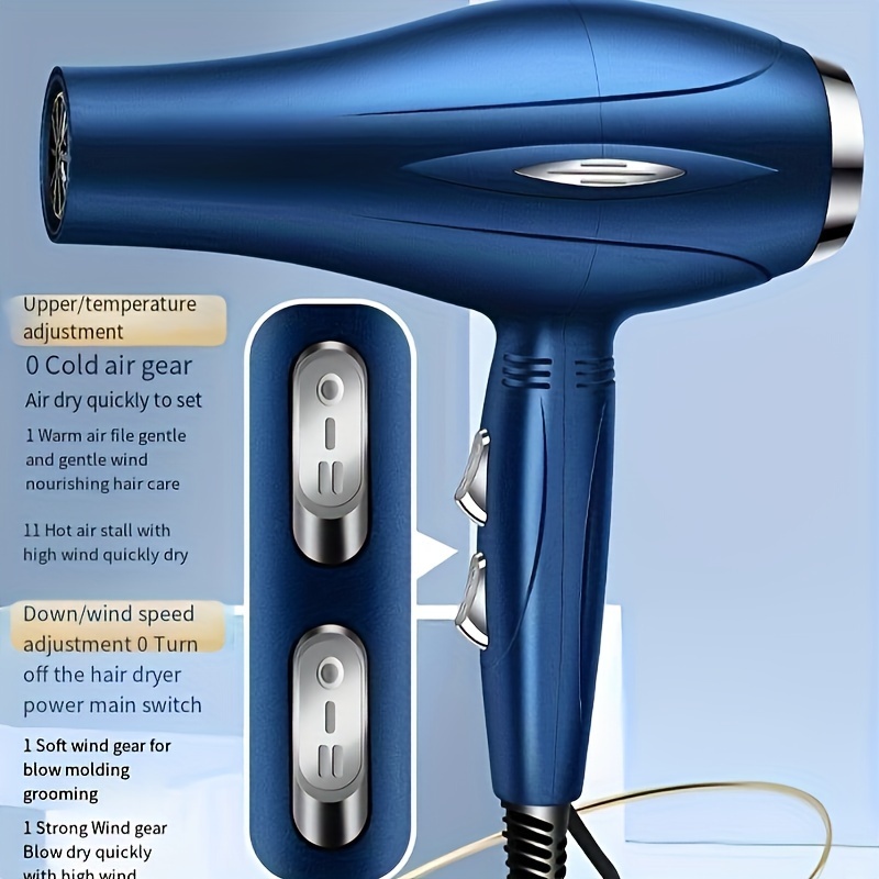 salon hair dryer 600w high power leakproof electric blow Temu