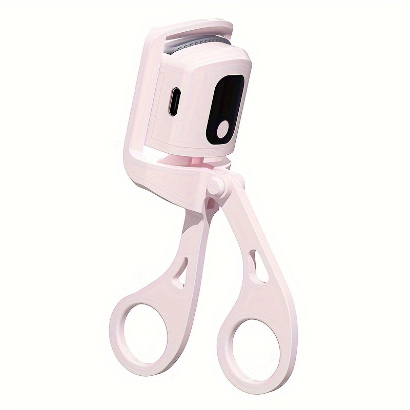 

Heated Eyelash Curler With 3 Heating Modes, Usb Rechargeable Eye Lash Curler For Long-lasting , Quick Heating And Temperature Display Electric Eyelash Curler (pink)