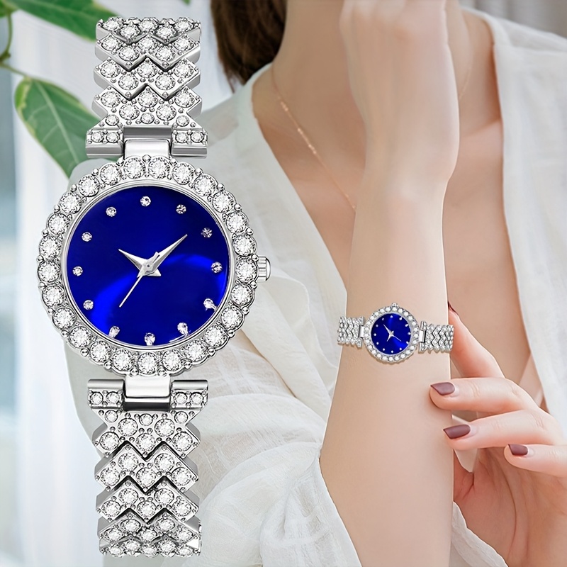 Image of Shaarms Women's Vintage Minimalist Quartz - Elegant Round Alloy Case & Suitable For Daily Wear, Office, Special Occasions - Gift-ready Wristwatch For, Women, Girlfriend, Family &