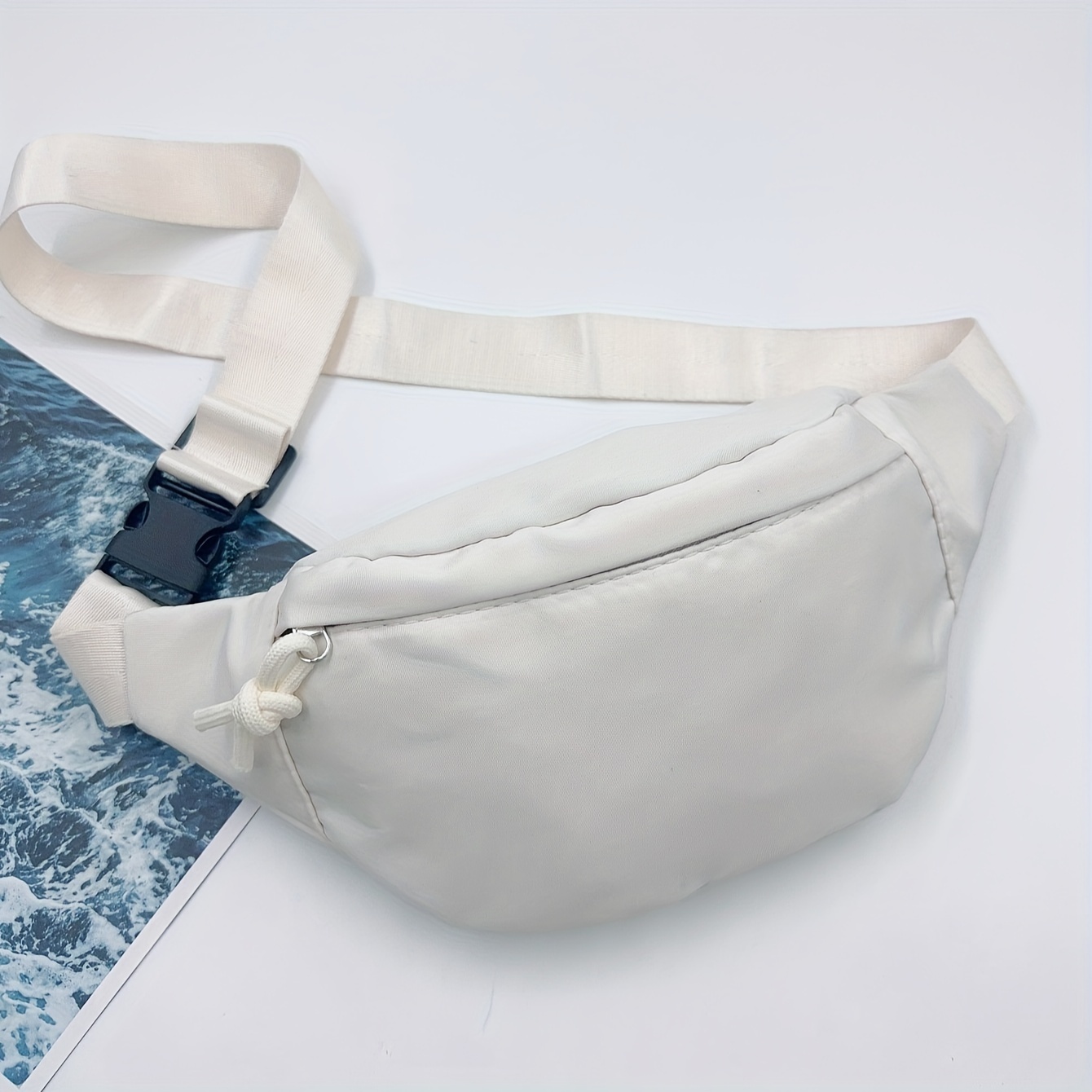 E-shop Neue Damen Herren Lauf-Tasche für die Taille, Outdoor Kassiererin Reiten Klettern Brusttasche Schulter Handy-Tasche Geeignet für Street Casual,
