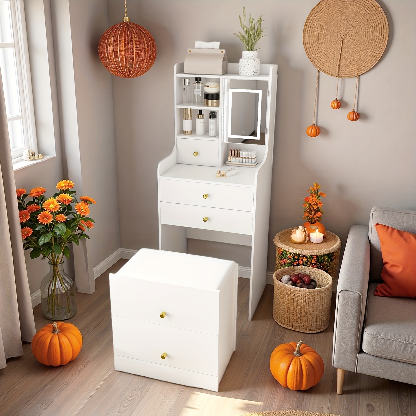 small dressing table, suitable for bedroom dressing tables in