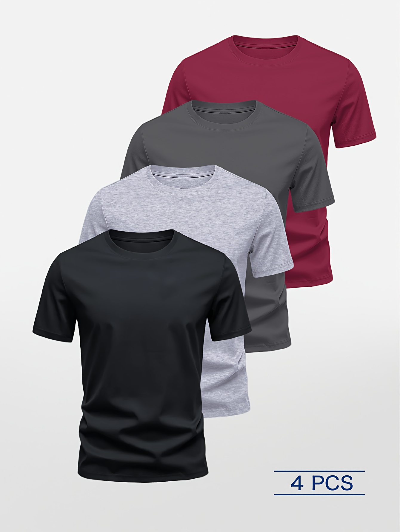 Koton T-Shirt Donna In Cotone Manica Corta – Girocollo Basic, Colore Rosso (Taglia XL)