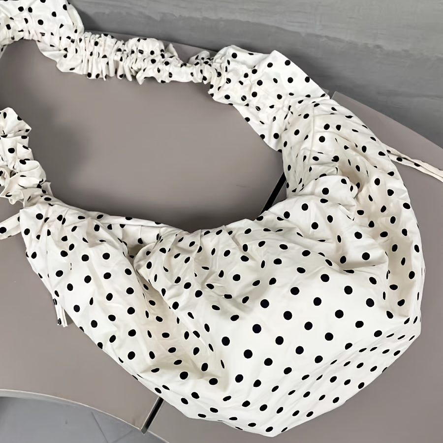 Image of Back-to- Korean-style Instagram Niche Design Versatile Unisex Shoulder Bag For College Students, Artistic Shopping Bag, Lazy Style Student Class Fabric Bag, Commuting Bag