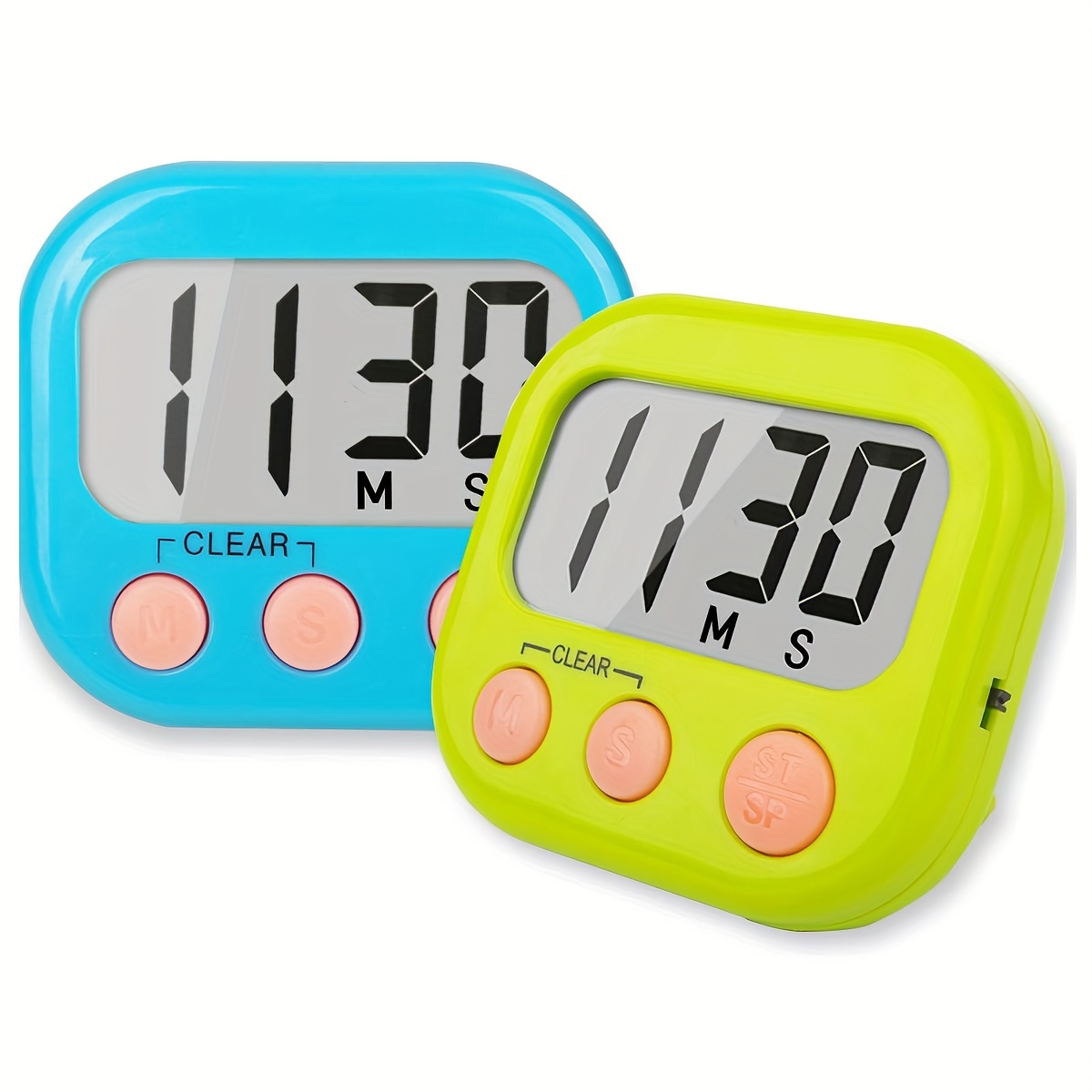 

2 Packs, Classroom Timers For Teachers Kids Large Magnetic Digital Timer, Creative Small Gift, Holiday Accessory, Home Garden Sign Gift, Art Craft Ornament Gift, Home Decor