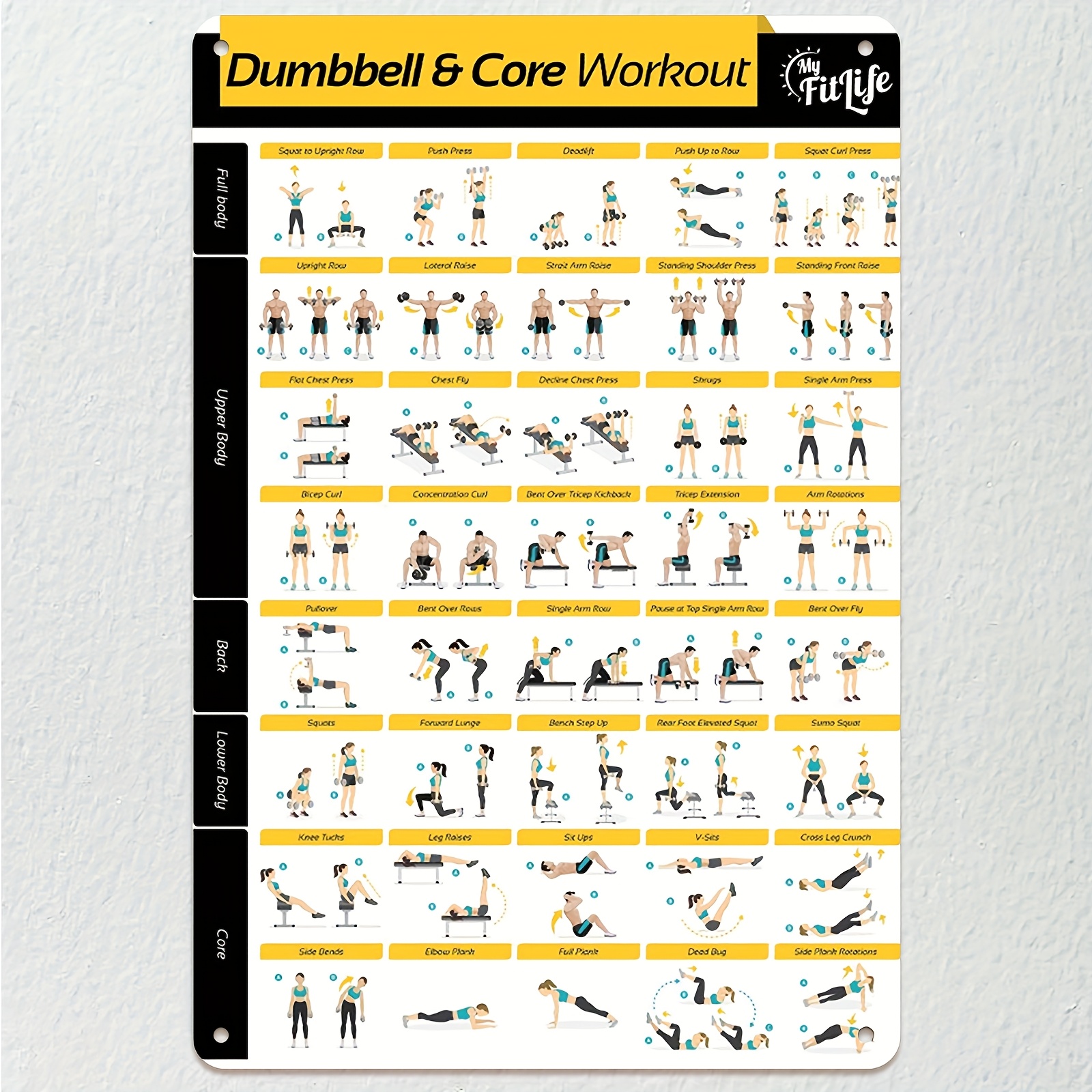 Printable Free Multi Gym Exercises Chart: Ultimate Workout Guide