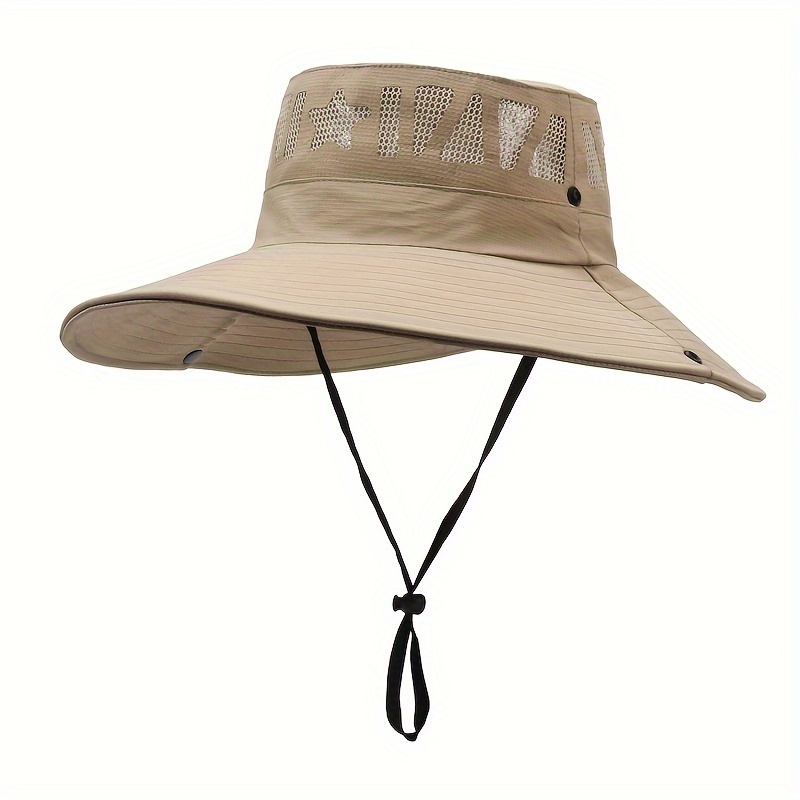 Sunscreen Bucket Hat Neck Flap Detachable Mask Unisex Solid - Temu Canada
