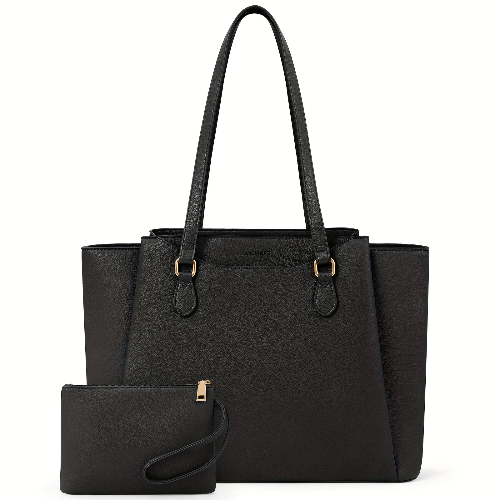 Women's Tote Bag Laptop Bags For Women 15.6 Inch Work Tote Bags With Clutch Purse Handbag For Office
